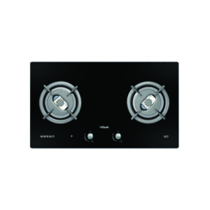 78cm Wifi Hob with 2 Burners Glass