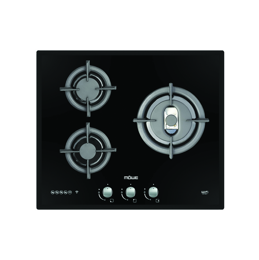 Read more about the article 60cm Wifi Hob with 3 Burners Glass