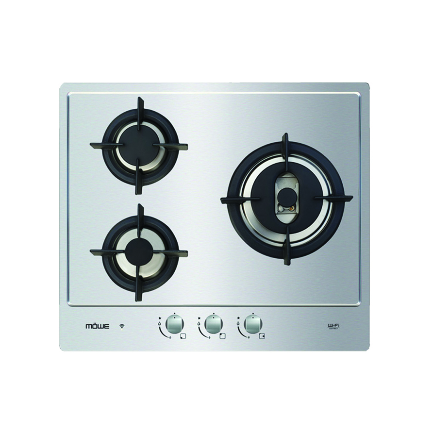 Read more about the article 60cm Wifi Hob with 3 Burners S/S