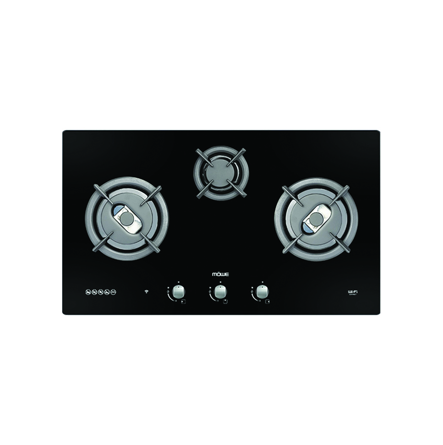 Read more about the article 78 cm Wifi Hob with 3 Burners Glass