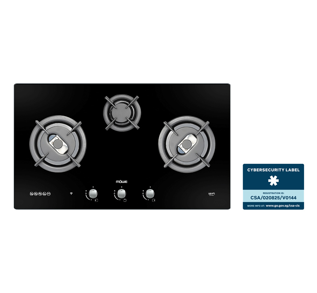 Read more about the article 78cm 3 Burners Wi-Fi Glass Hob
