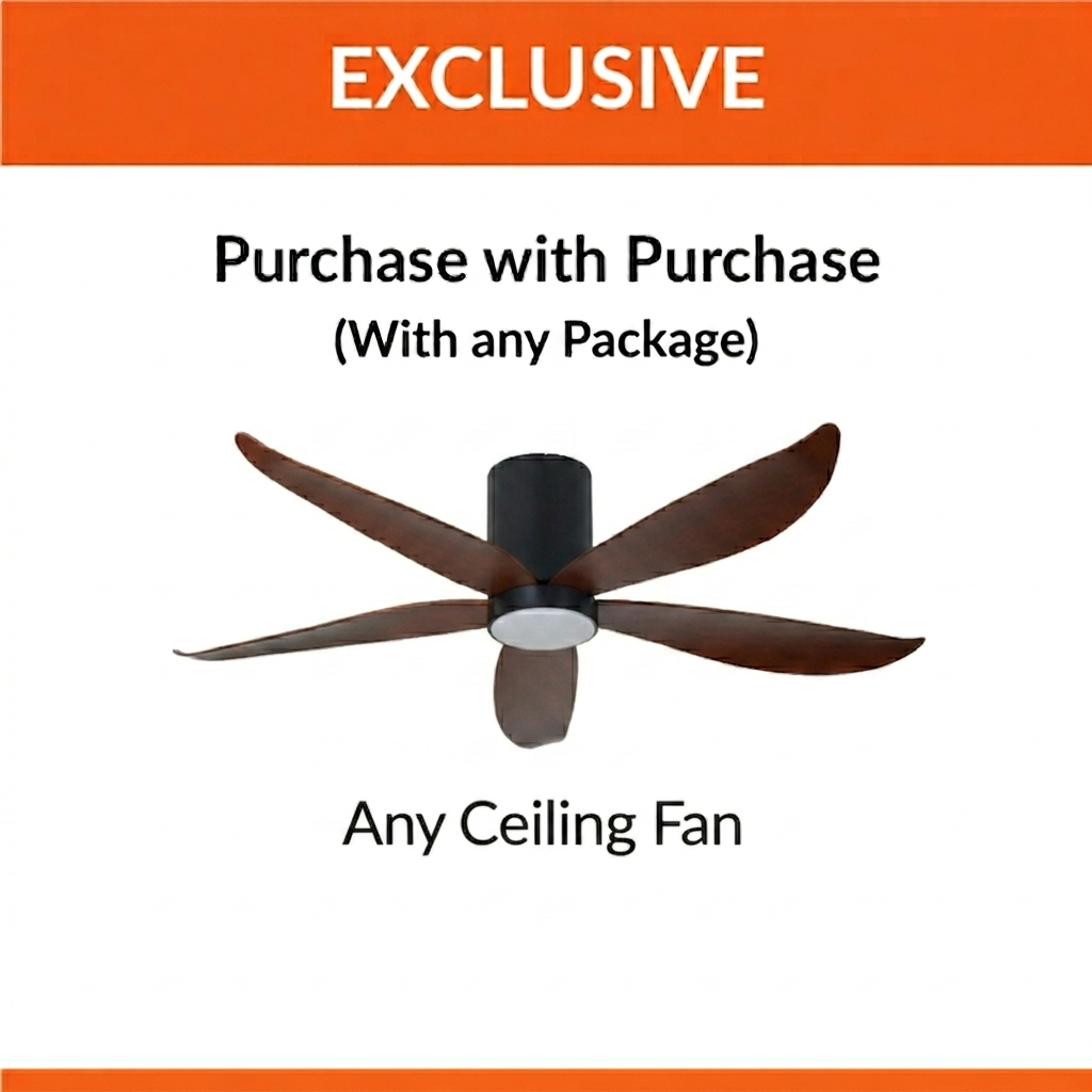 PWP Any Ceiling Fan (With installation) with any Smart Home/Kitchen/Hanger/Fan Package