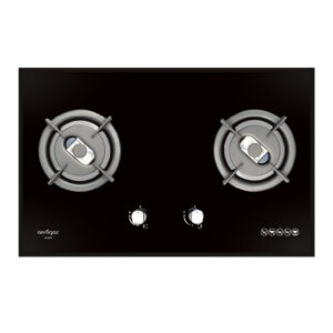 79cm Tempered Glass Gas Hob