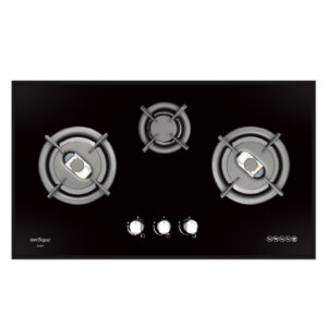 88cm Tempered Glass Gas Hob