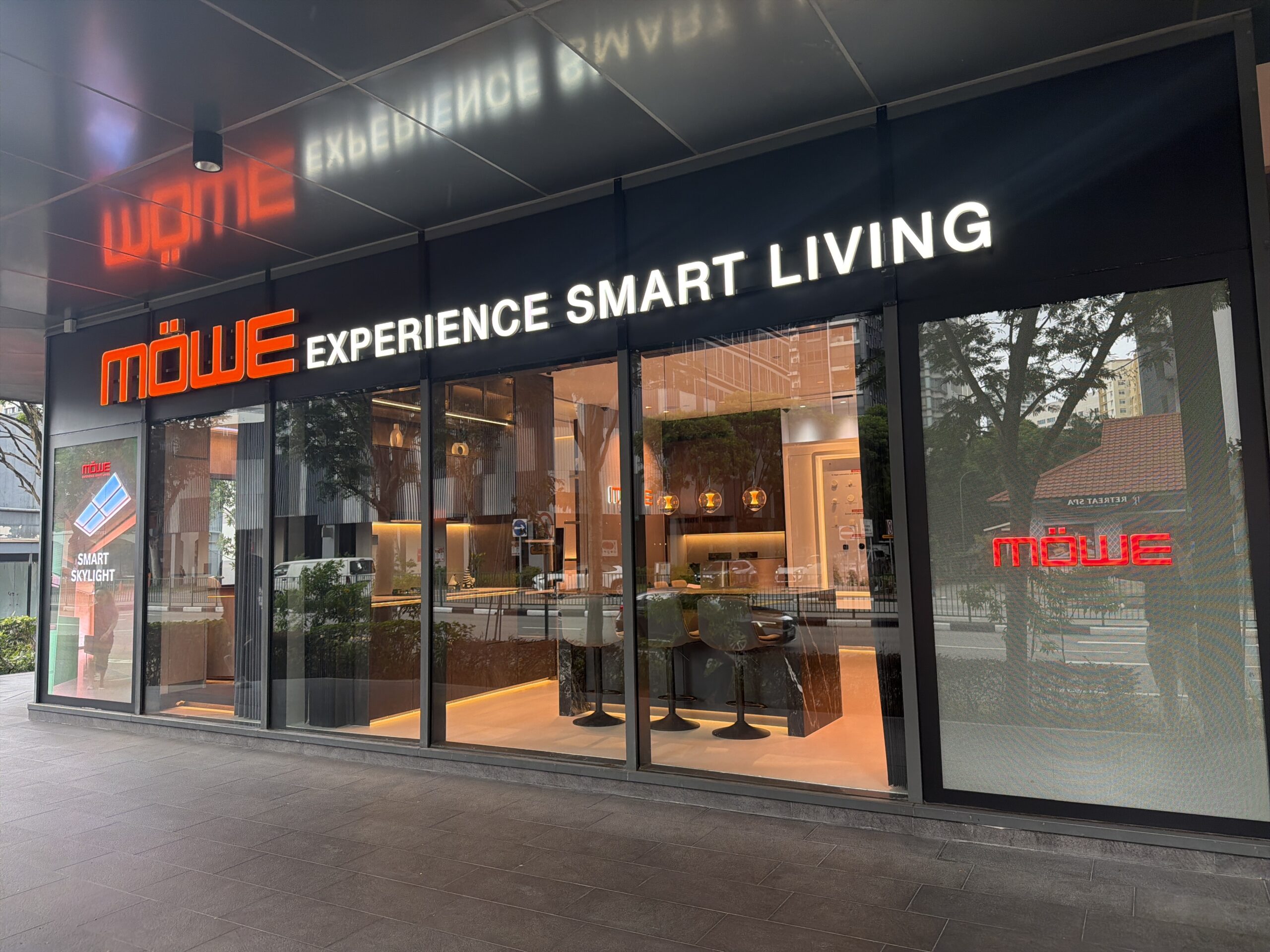 MÖWE Smart Home Showroom Exterior Singapore