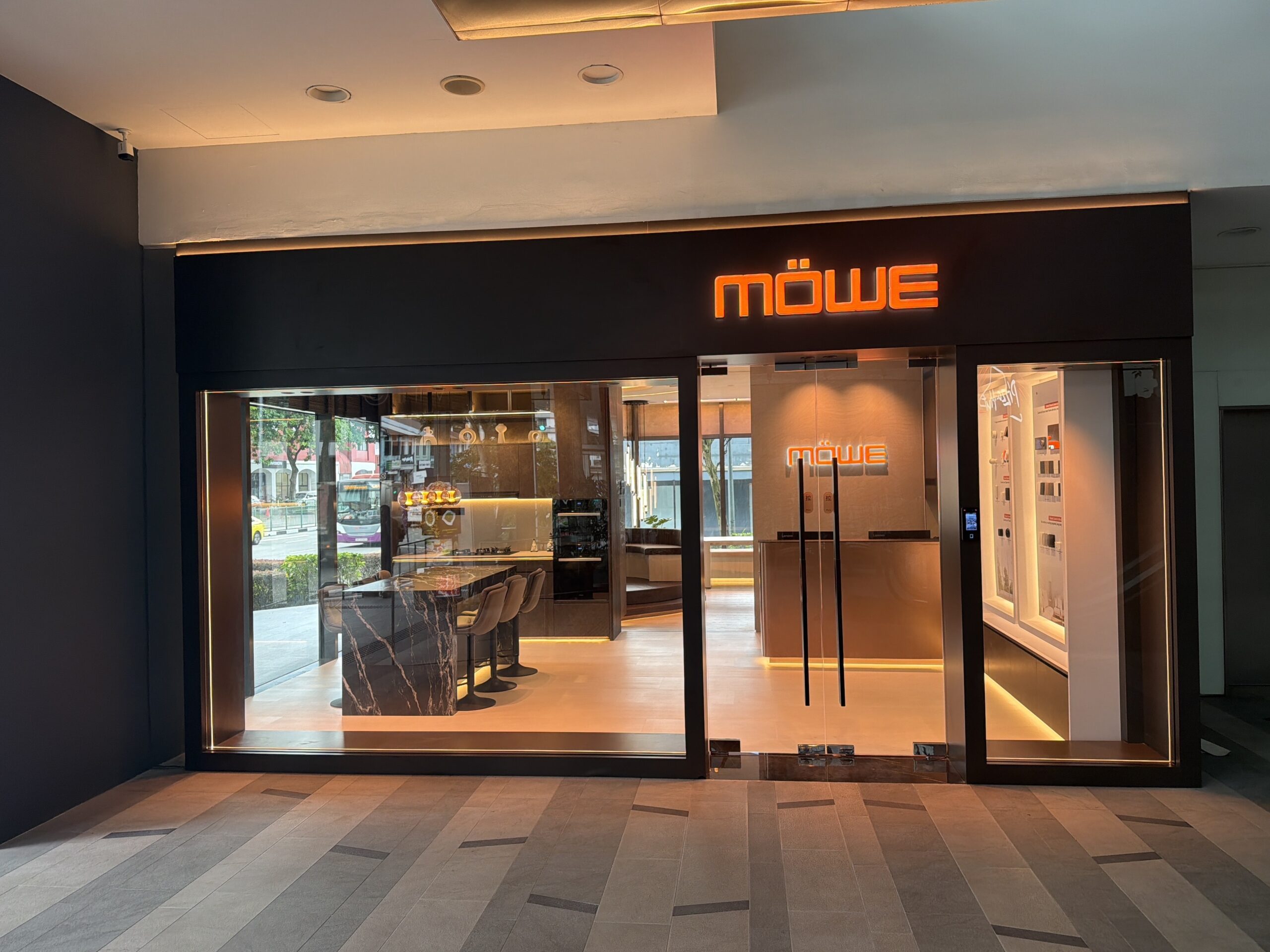 MÖWE Smart Home Showroom Frontage Balestier Singapore