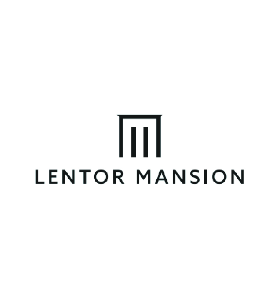 Lentor Mansion logo with a stylized building column icon above the name Lentor Mansion in bold letters