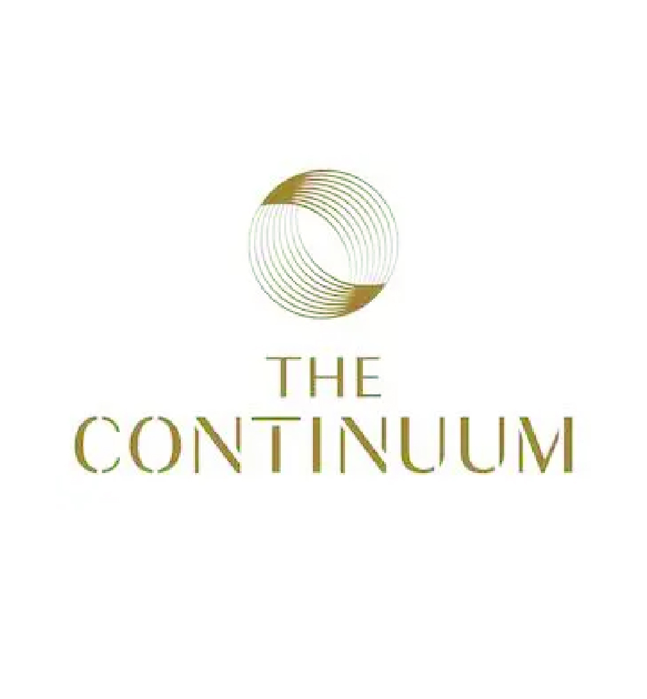 The Continuum logo: gold gradient circular interlocking rings above the text THE CONTINUUM.